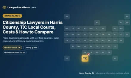 Citizenship Lawyers in Harris County, TX: Local Courts, Costs & How to Compare
