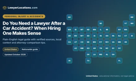 Do You Need a Lawyer After a Car Accident? When Hiring One Makes Sense