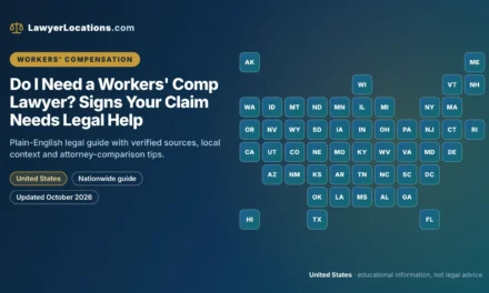 Do I Need a Workers’ Comp Lawyer? Signs Your Claim Needs Legal Help