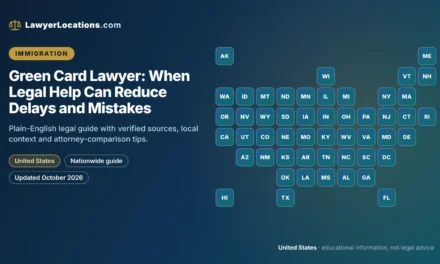 Green Card Lawyer: When Legal Help Can Reduce Delays and Mistakes