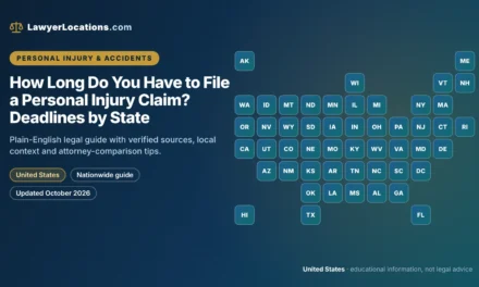 How Long Do You Have to File a Personal Injury Claim? Deadlines by State