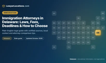 Immigration Attorneys in Delaware: Laws, Fees, Deadlines & How to Choose